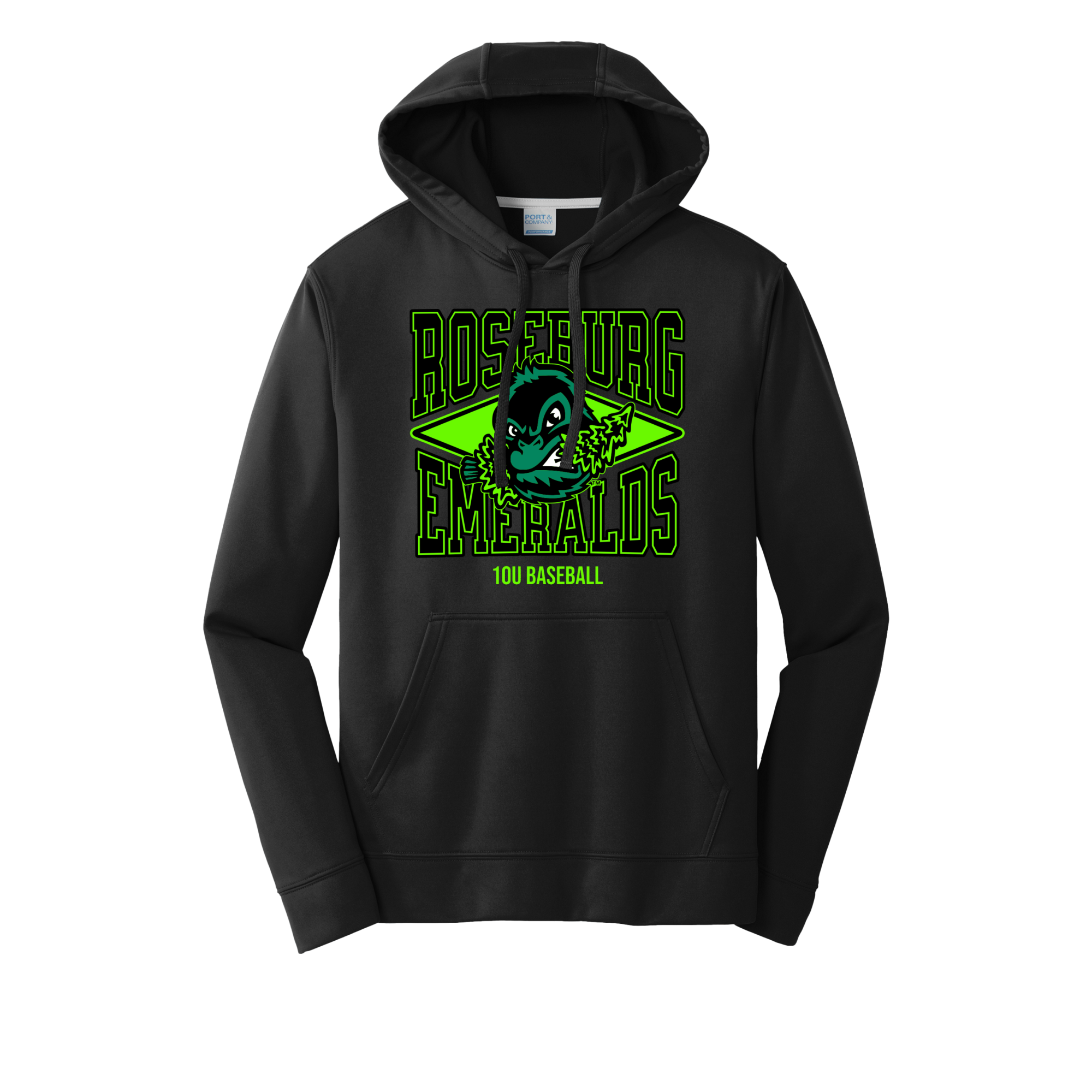 Emeralds Performance Sweatshirt - Green Sasquatch