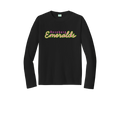 Emeralds Script Performance Long Sleeve Shirt