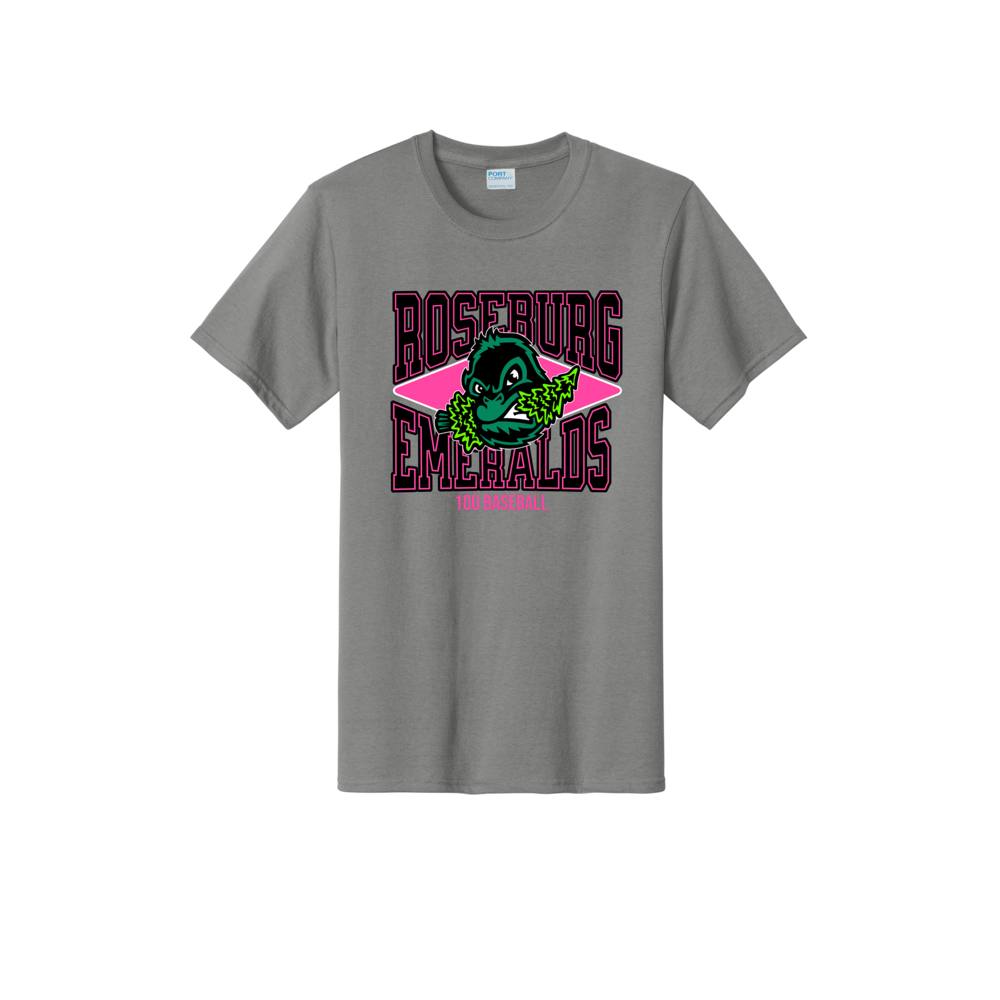 Emeralds Essential T-Shirt - Pink Sasquatch