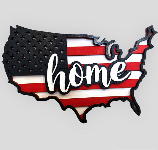 USA Home Sign