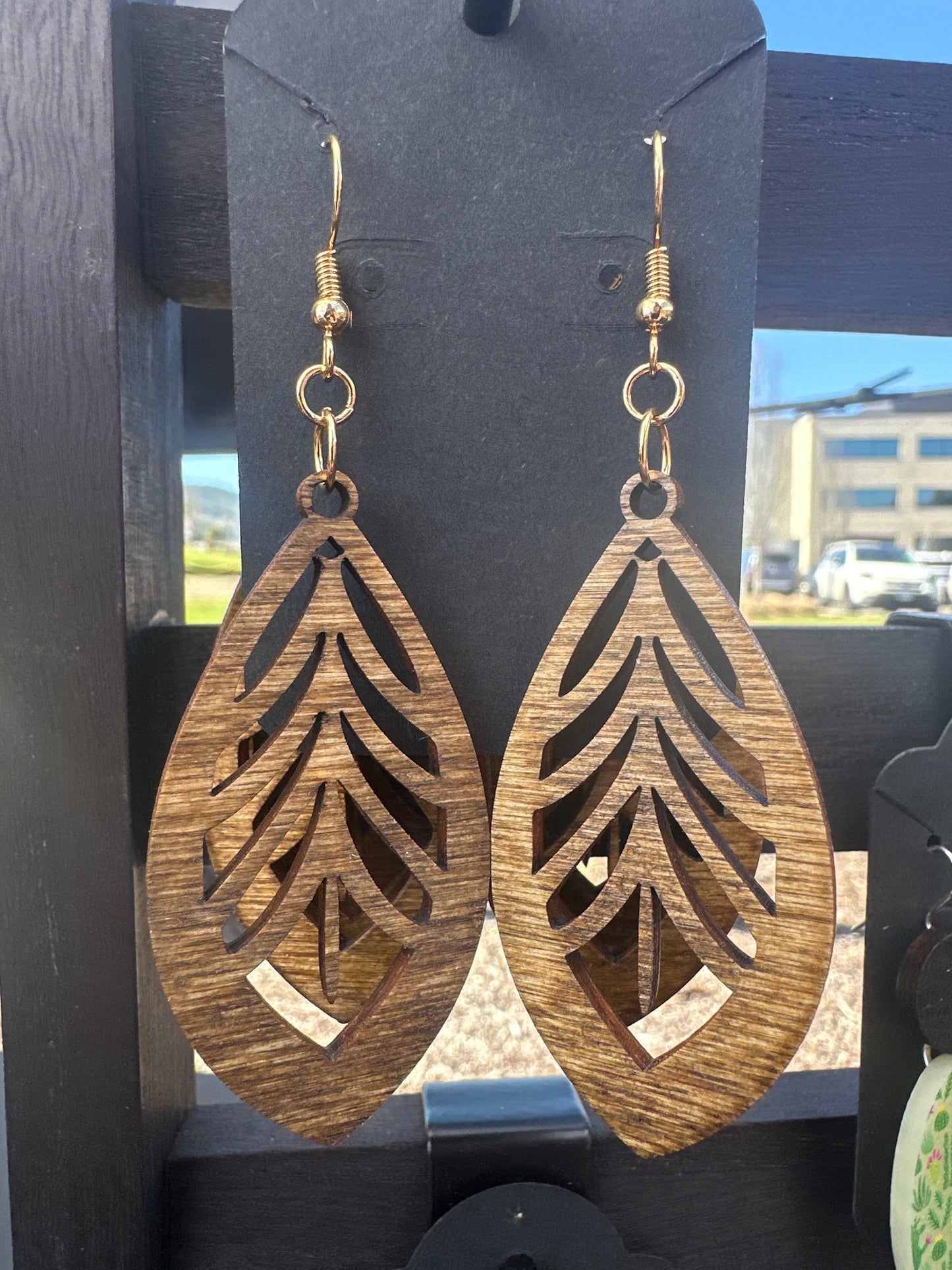 Wood Earrings